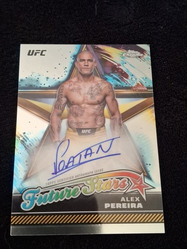 2024 alex pereira topps chrome - 2024,