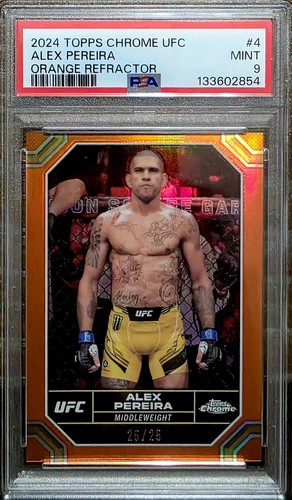 2024 topps chrome ufc alex - 2024,