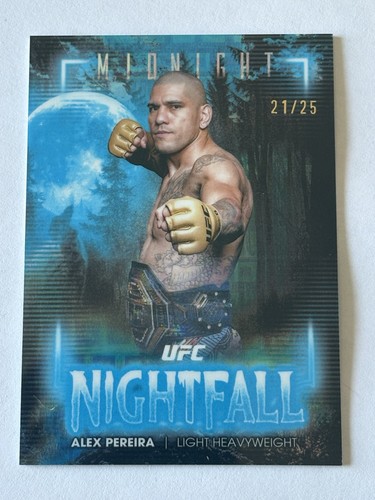 2025 topps midnight ufc alex - topps,