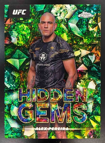 2025 topps ufc chrome alex - 2025,