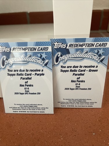 Topps ufc freedom 250 - topps, alex