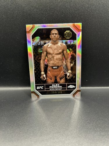 2025 topps chrome ufc alex - chrome,