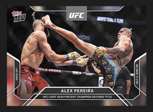 2024 topps now ufc alex - 2024,