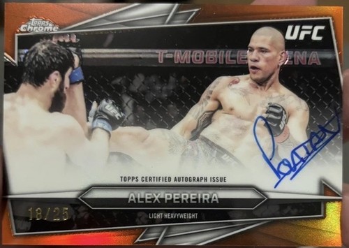 2026 topps chrome ufc alex - chrome,