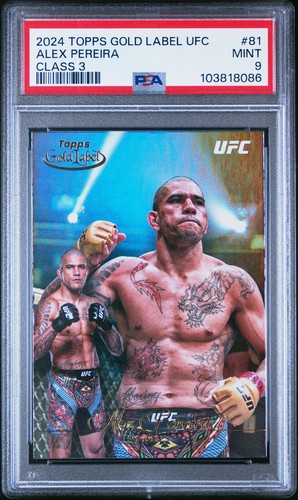 2024 topps gold label ufc - gold,