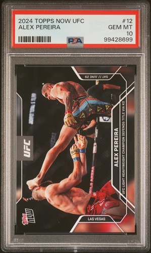 2024 topps now ufc alex - #12,