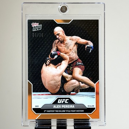 Alex pereira 2025 topps now - alex,