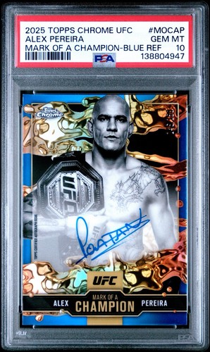 2025 topps chrome - chrome, ufc
