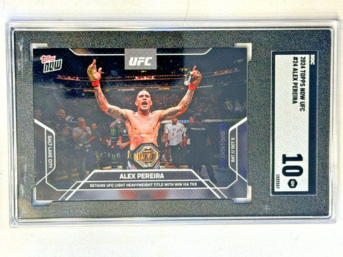 2024 topps now ufc alex - topps,