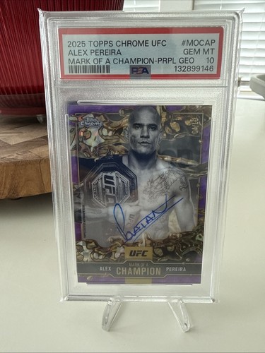 2025 topps chrome ufc mark - mark, of