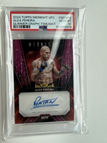 Alex pereira 2024 topps - pereira,