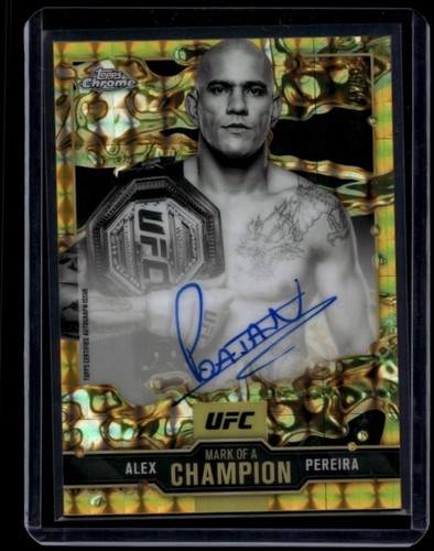 2025 ufc chrome - chrome, pereira