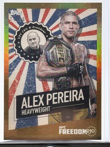 Alex pereira 2026 topps ufc - alex,
